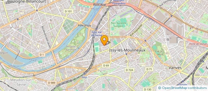 localisation de l'entreprise WE ARE ONE à ISSY-LES-MOULINEAUX
