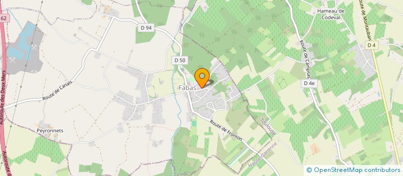 localisation de l'entreprise WE ARE RH  FABAS