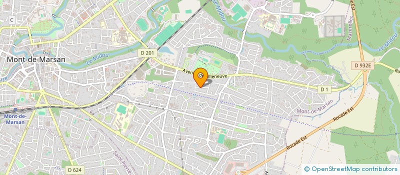 localisation de l'entreprise WE ARE THE CHILDREN  MONT-DE-MARSAN