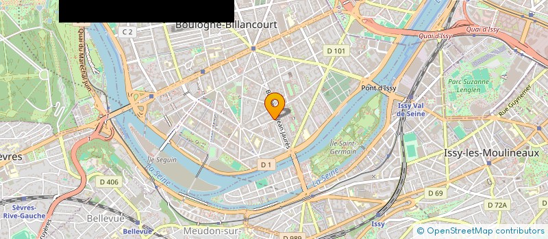 localisation de l'entreprise WE ARE YOUNG à BOULOGNE-BILLANCOURT