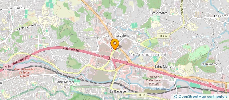 localisation de l'entreprise WE AUDITION MARSEILLE LA VALENTINE à MARSEILLE