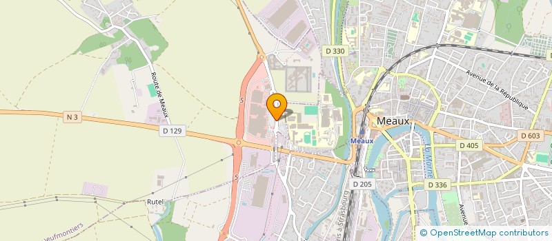 localisation de l'entreprise WE AUDITION MEAUX  CHAUCONIN-NEUFMONTIERS