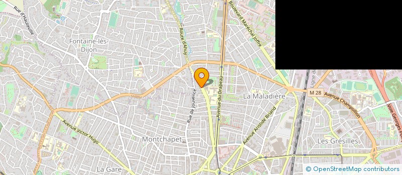 localisation de l'entreprise WE BATIMENT  PLOMBIERES-LES-DIJON