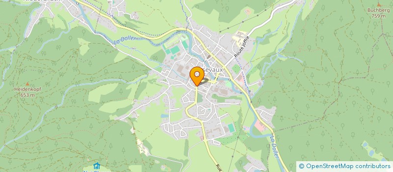 localisation de l'entreprise WE BED SAS à MASEVAUX-NIEDERBRUCK