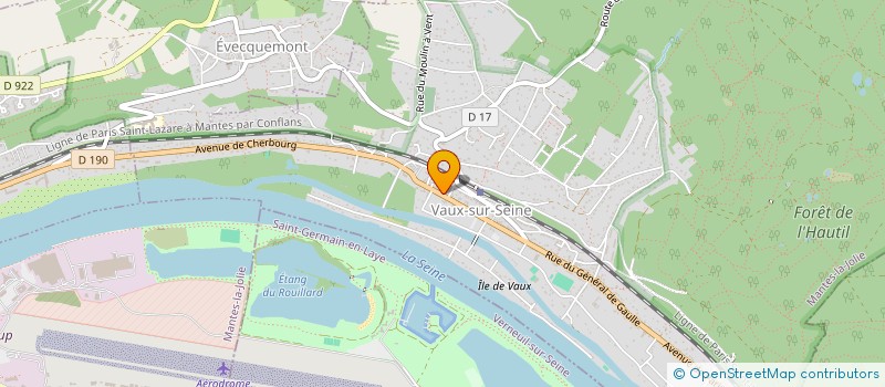 localisation de l'entreprise WE BELIEVE  VAUX-SUR-SEINE