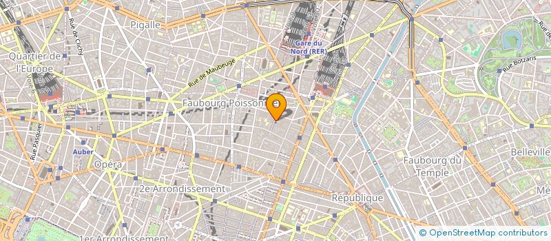 localisation de l'entreprise WE BUILT THIS  PARIS