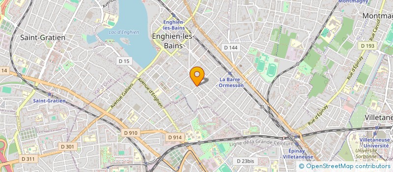 localisation de l'entreprise WE CAHN à ENGHIEN-LES-BAINS