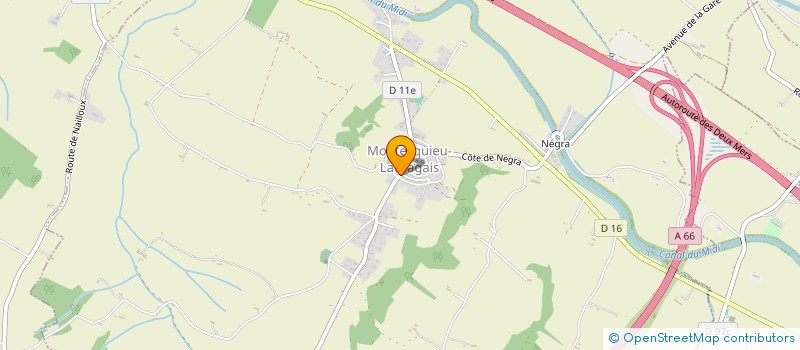 localisation de l'entreprise WE CAN BE DO WHAT WE WANT TO DO  MONTESQUIEU-LAURAGAIS