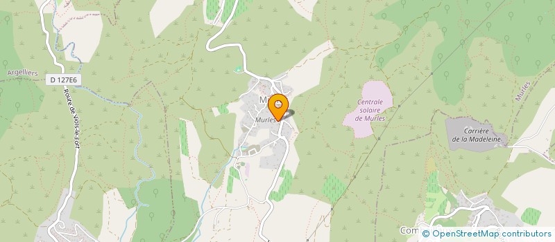 localisation de l'entreprise WE CAPITAL  MURLES