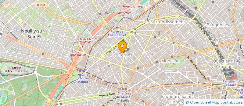 localisation de l'entreprise WE CLEAN PIERRE DEMOURS  PARIS