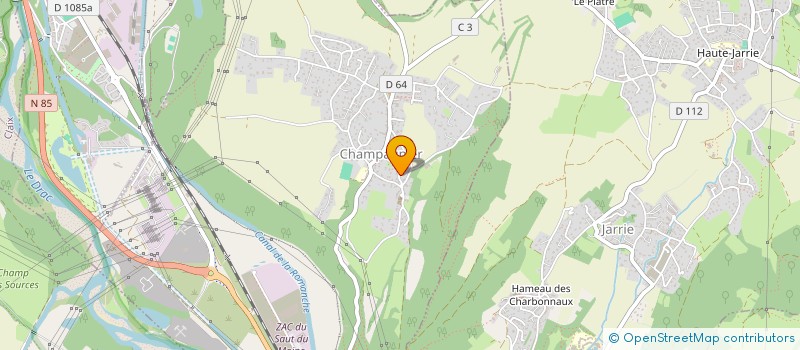 localisation de l'entreprise WE COLOC  CHAMPAGNIER