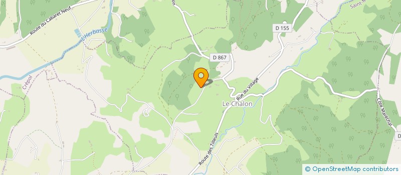 localisation de l'entreprise WE-CONCEPT  LE CHALON