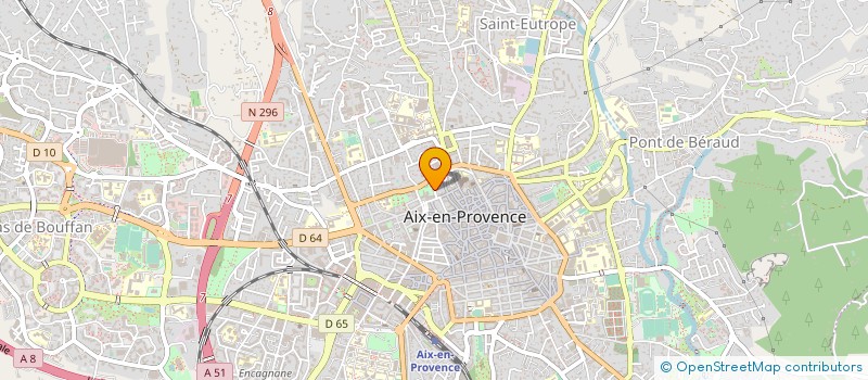 localisation de l'entreprise WE CREATIVE  SAINT-CANNAT