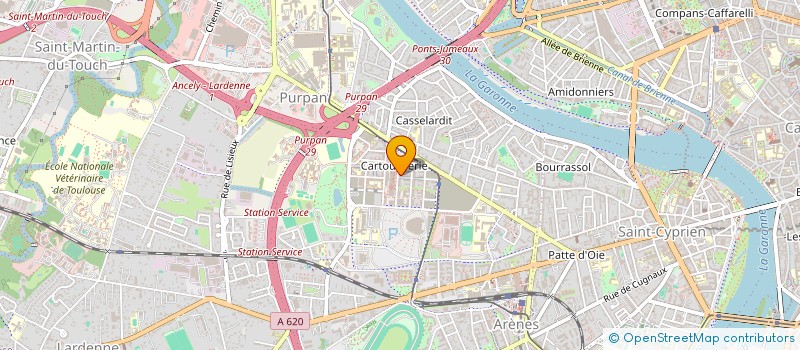 localisation de l'entreprise WE DANCE  TOULOUSE