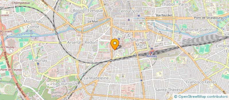 localisation de l'entreprise WE DO ARCHITECTURE  RENNES