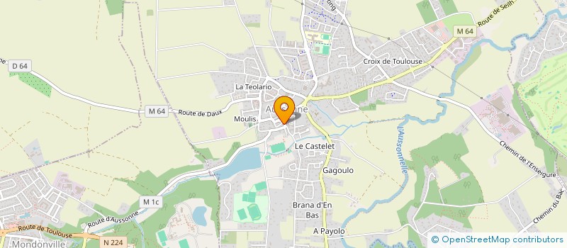 localisation de l'entreprise WE-DREAM à AUSSONNE