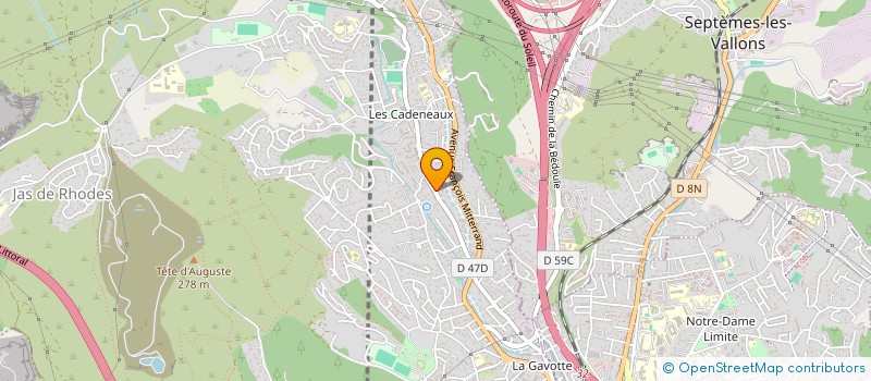 localisation de l'entreprise WE&EVE à LES PENNES-MIRABEAU