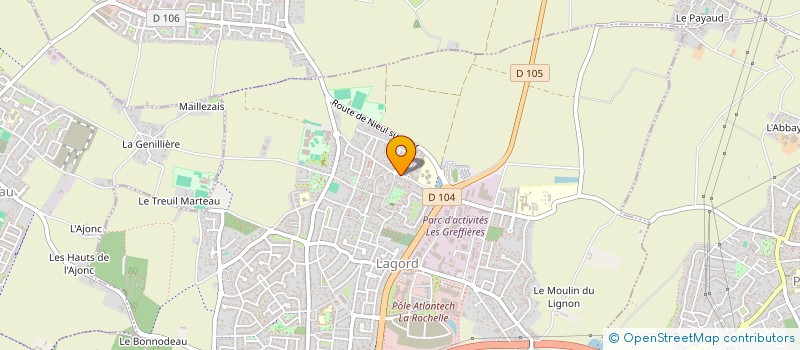 localisation de l'entreprise WE-EVENT  LAGORD