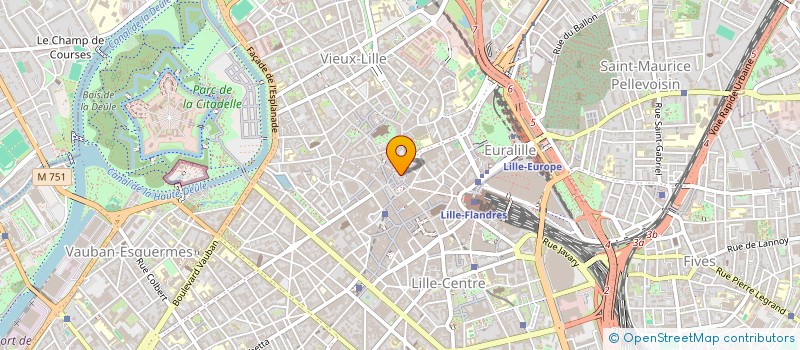 localisation de l'entreprise WE FAB ART à LILLE