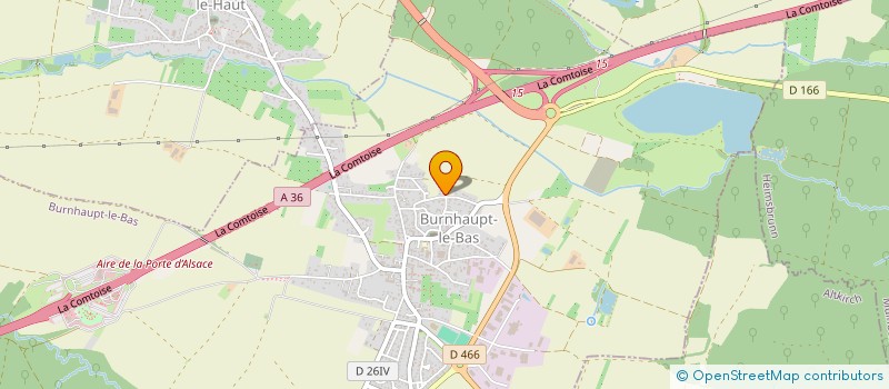 localisation de l'entreprise WE IMMO  BURNHAUPT-LE-BAS