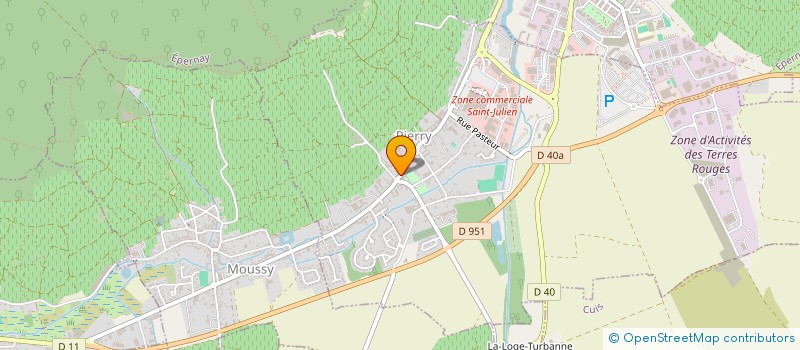 localisation de l'entreprise WE INVEST  PIERRY