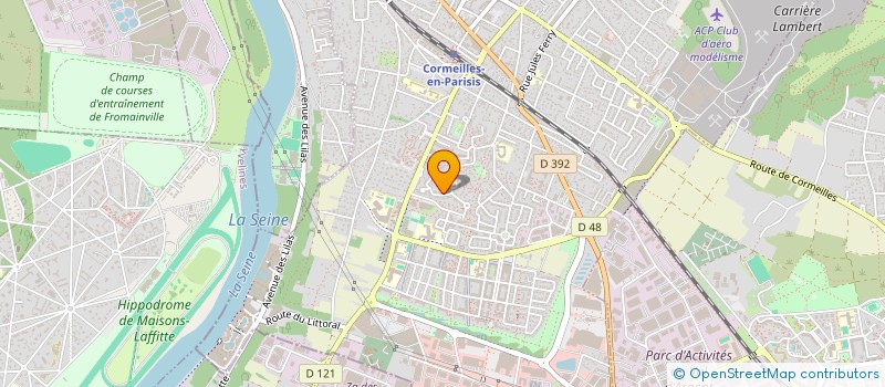 localisation de l'entreprise WE LAB  CORMEILLES-EN-PARISIS