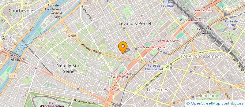localisation de l'entreprise WE LOVE FONY à LEVALLOIS-PERRET