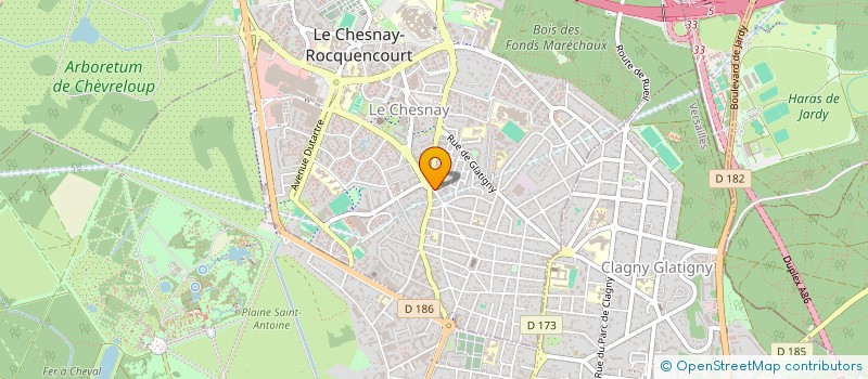 localisation de l'entreprise WE LOVE MOMES VERSAILLES à LE CHESNAY-ROCQUENCOURT