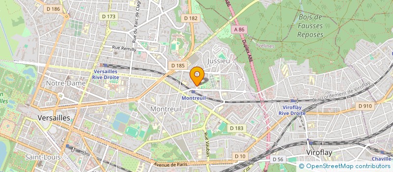 localisation de l'entreprise WE MARKET à VERSAILLES