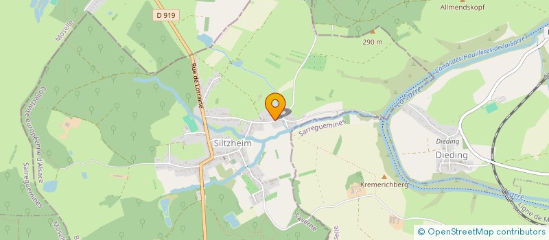 localisation de l'entreprise WE'MATH CONSEIL  SILTZHEIM