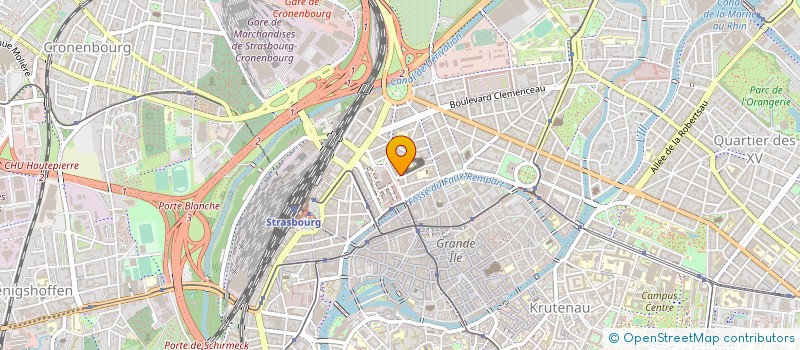 localisation de l'entreprise WE MOOV à STRASBOURG