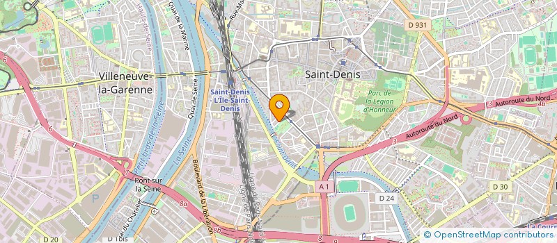 localisation de l'entreprise WE MOVE TRANSPORTS à SAINT-DENIS