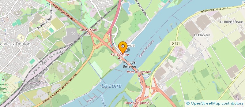 localisation de l'entreprise WE'RE THE GEEKS  SAINTE-LUCE-SUR-LOIRE