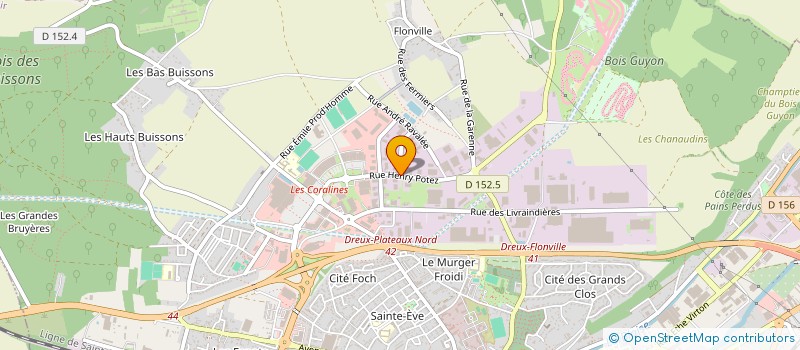 localisation de l'entreprise WE TO BIO à DREUX