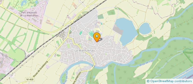 localisation de l'entreprise WE WANTZ  LA WANTZENAU