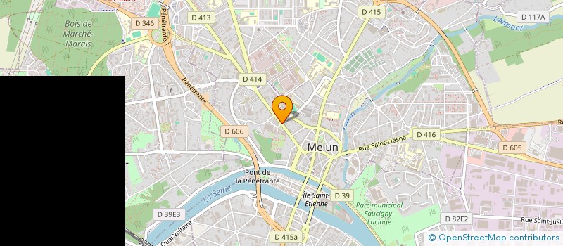 localisation de l'entreprise WEALZY à MELUN