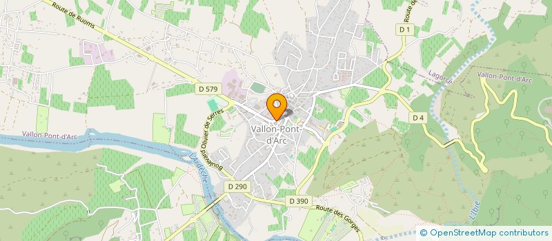 localisation de l'entreprise WEANDYOU à VALLON PONT D'ARC