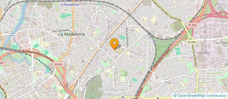 localisation de l'entreprise WEARE.07 à LILLE