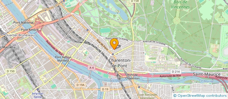 localisation de l'entreprise WEAREMAGIC à CHARENTON-LE-PONT