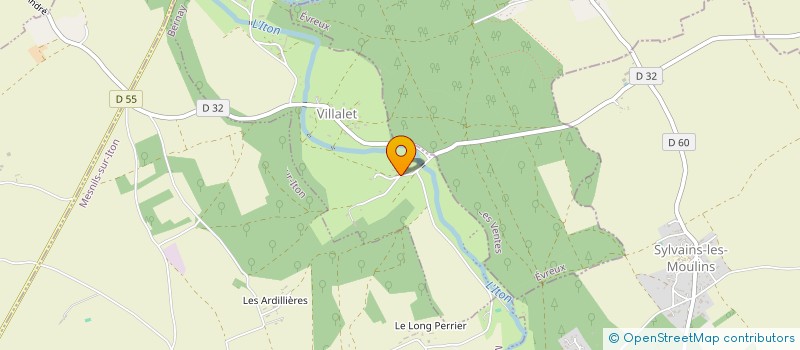 localisation de l'entreprise WEAREMAPPING  SYLVAINS-LES-MOULINS