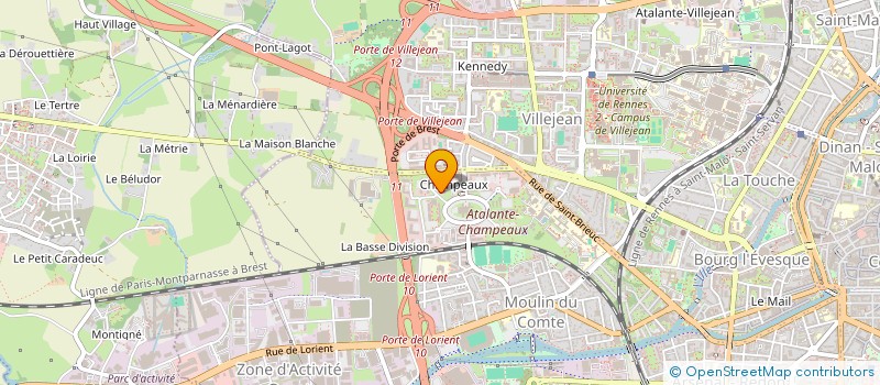 localisation de l'entreprise WEARENAHIBU  RENNES