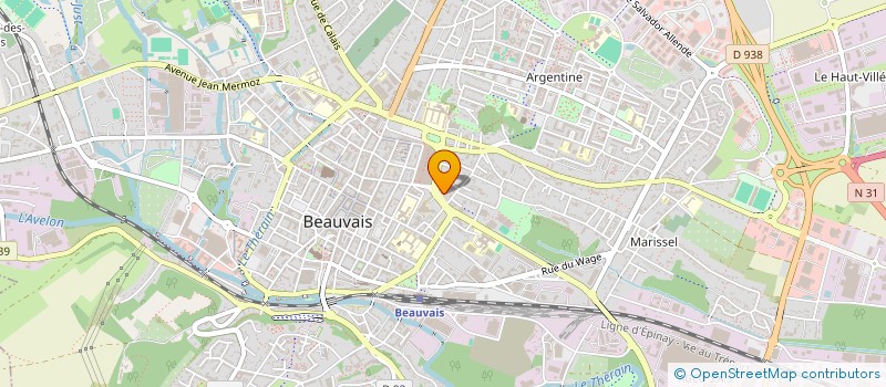 localisation de l'entreprise WEARETHEWORDS  BEAUVAIS