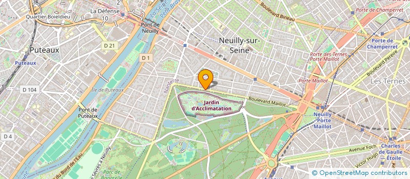 localisation de l'entreprise WEAREVENTS à NEUILLY-SUR-SEINE