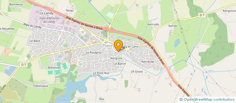 localisation de l'entreprise WEARINMILELE  THEIX-NOYALO