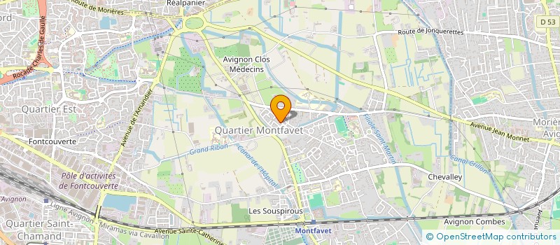 localisation de l'entreprise WEATER DAY  AVIGNON