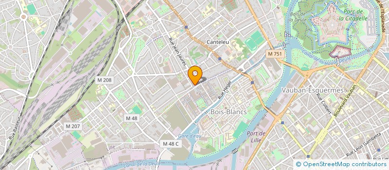 localisation de l'entreprise WEATHER GOOD à LILLE