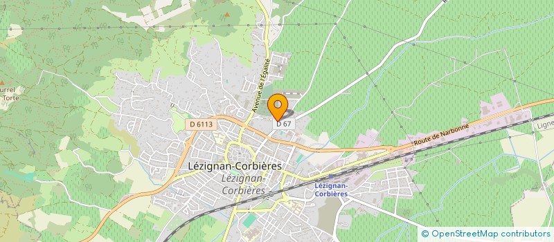 localisation de l'entreprise WEB-ADAPTABLE à LEZIGNAN-CORBIERES