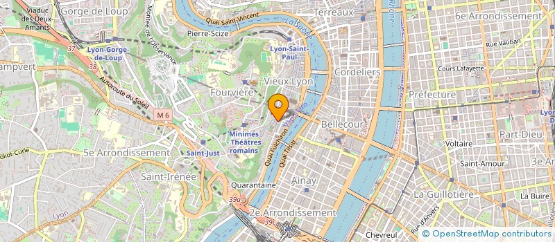 localisation de l'entreprise WEB ADN SARL  LYON