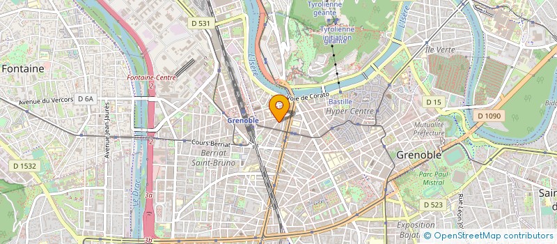 localisation de l'entreprise WEB ALTERNATIF à GRENOBLE