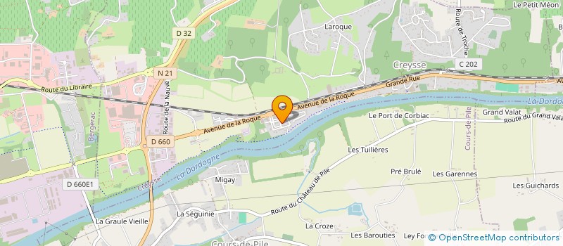 localisation de l'entreprise WEB ASSOCIATION BERGERAC à BERGERAC